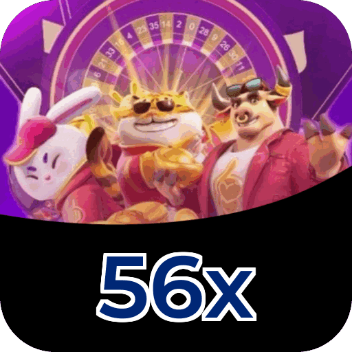Catálogo slots 56x mostrando top jogos Gates Olympus Sweet Bonanza Fortune Tiger Big Bass volatilidade RTP